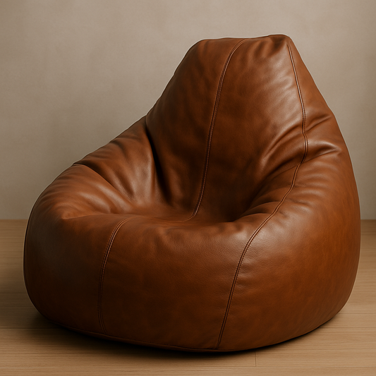 leather bean bag