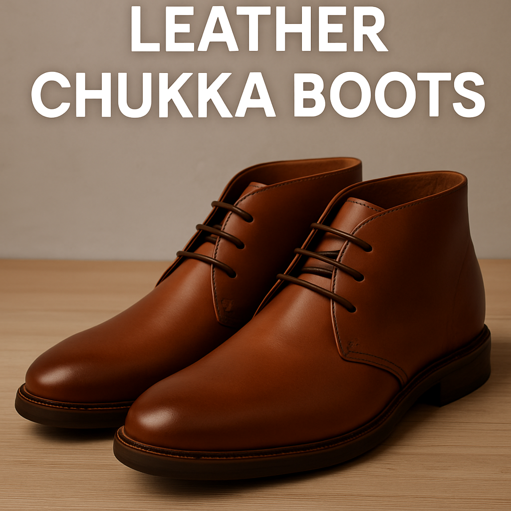 leather chukka boots