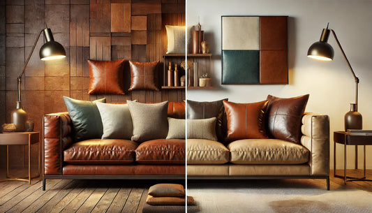 Leather vs Faux Leather Cushions: Which is Right for You?