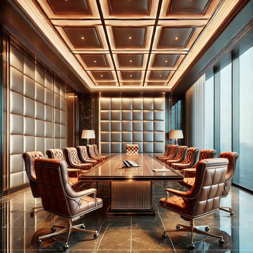 Paneles de pared de cuero