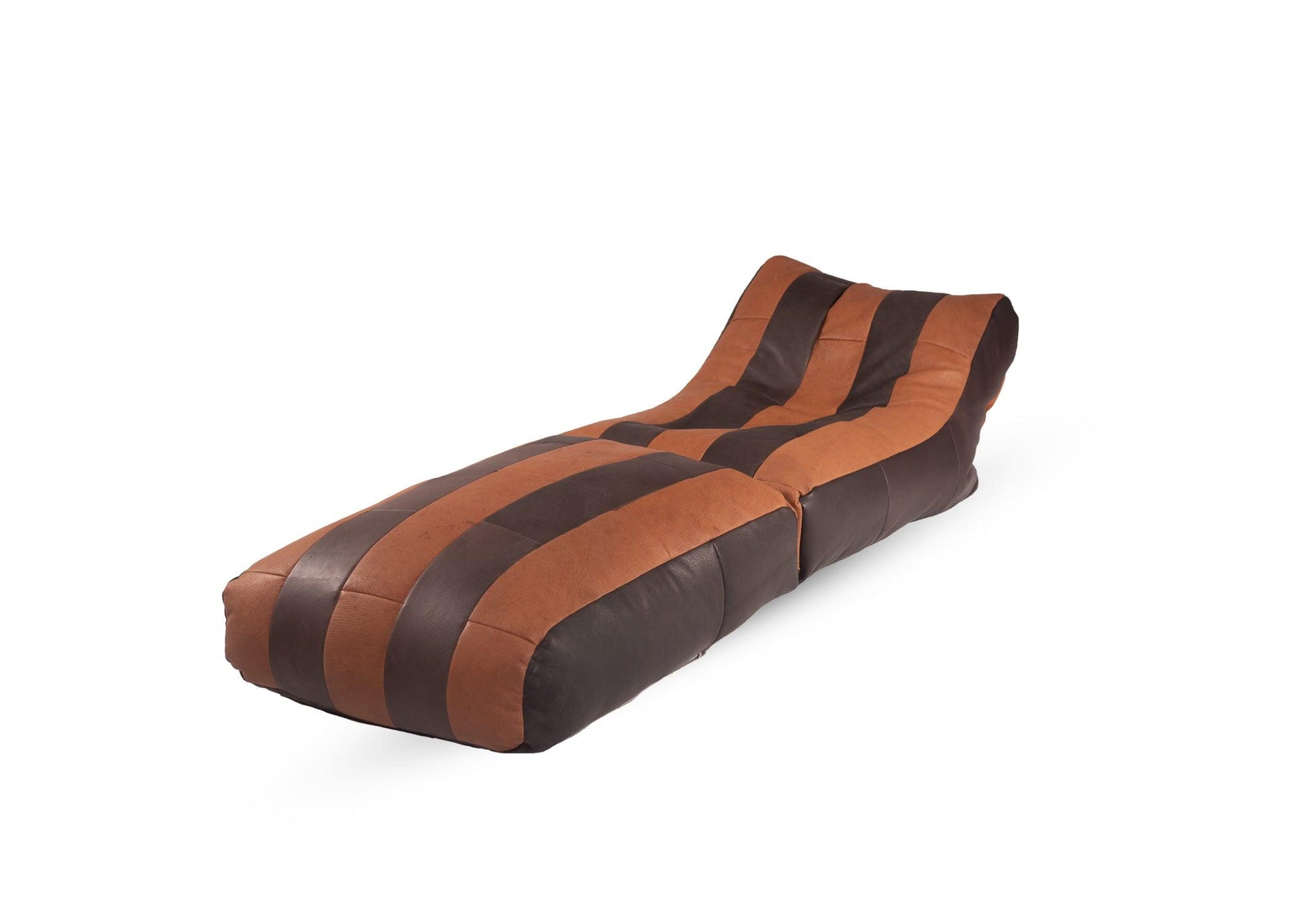 Leather Pouf Sofa Chair - Limassolian Leathers