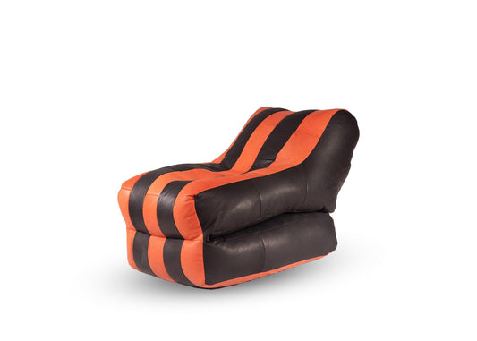 Leather Pouf Sofa Chair - Limassolian Leathers