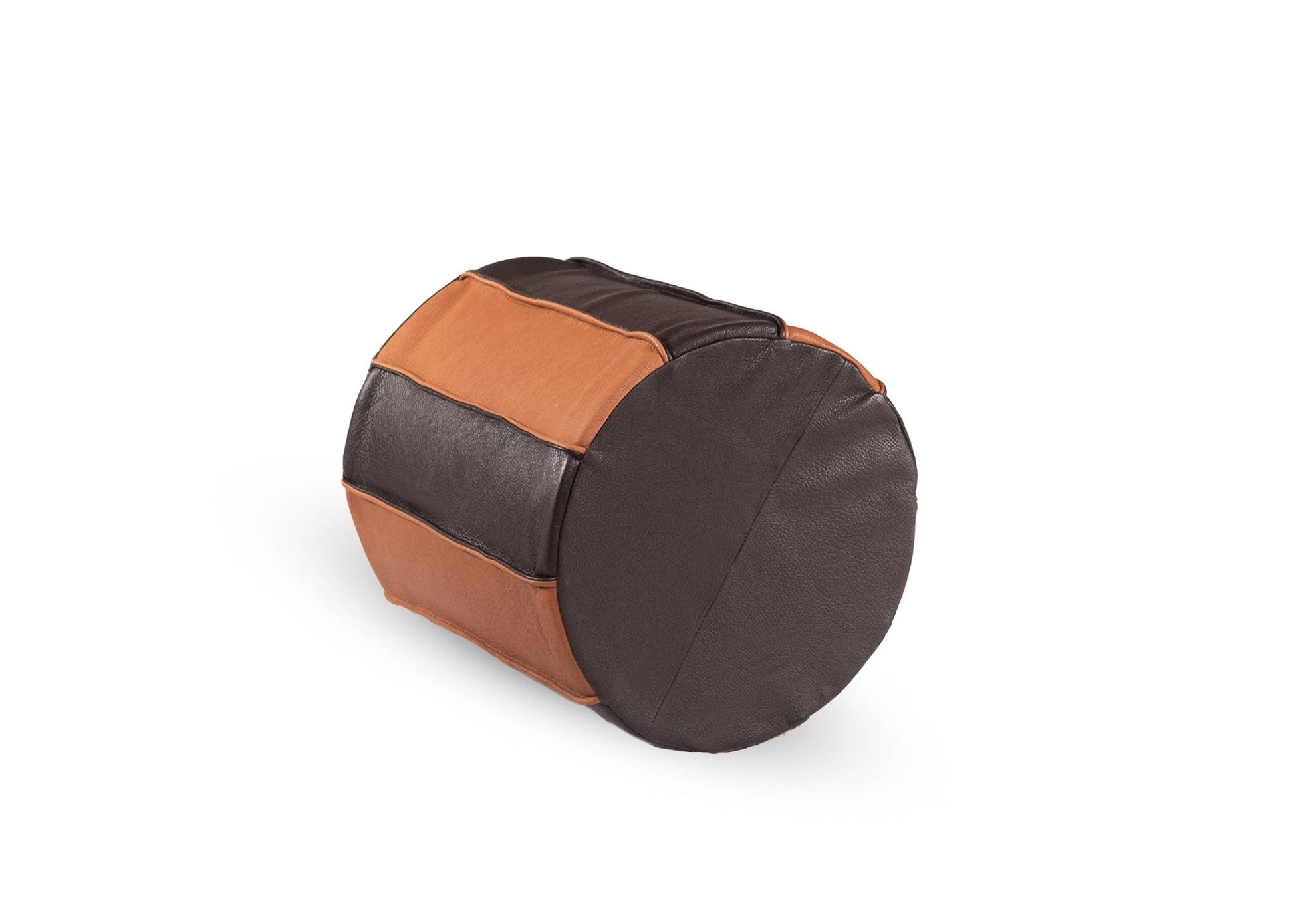 Round footstool - Limassolian Leathers